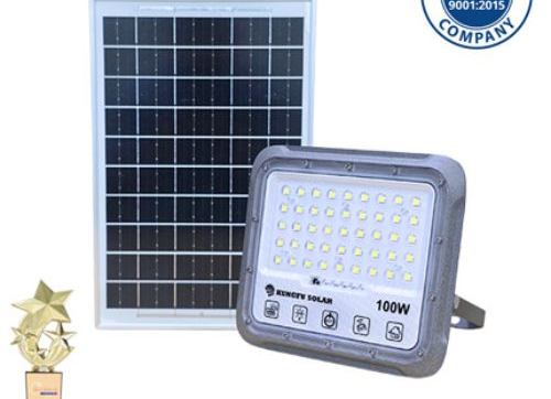 Đèn Pha i Năng Lượng Mặt Trời 100W