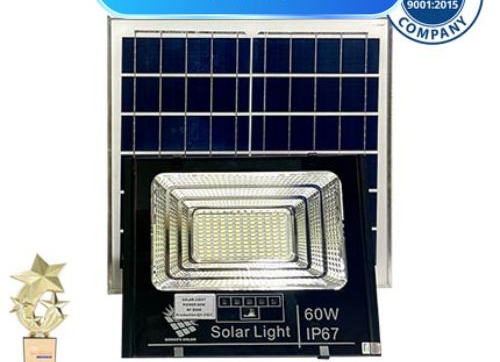 Đèn Pha Năng Lượng Mặt Trời 60W – KUNGFFU